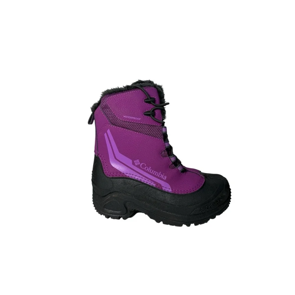 Columbia Youth‎ Bugaboot Plus IV Omni-Heat Boot-Purple- Size 1Y NO BOX